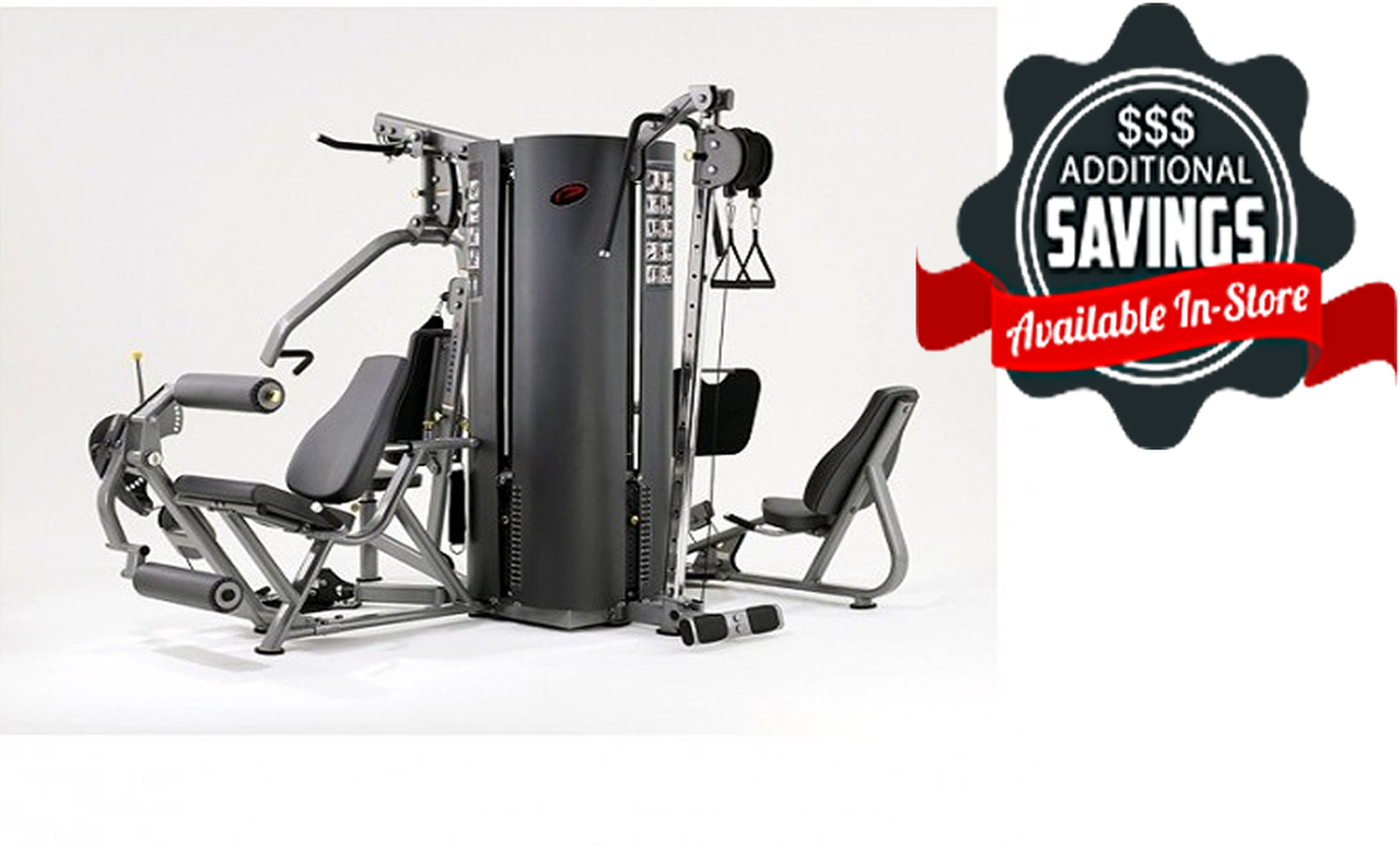 Paramount MP4.0 4 Stack MultiGym with Leg Press Physique Fitness