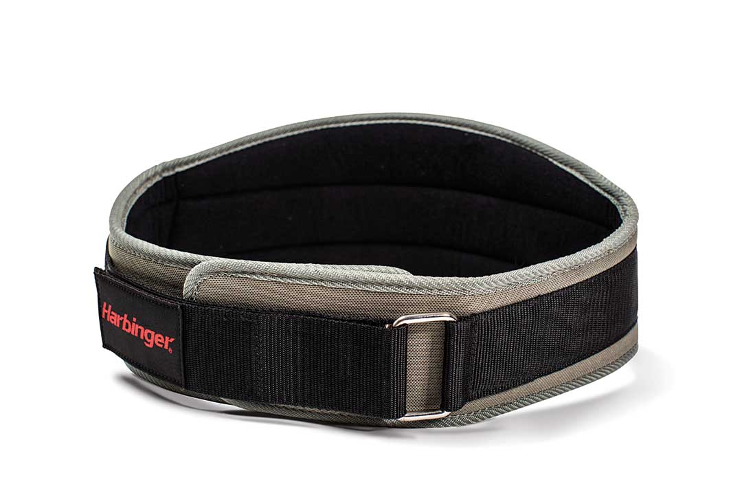 Ceinture D'haltérophilie Harbinger Firm Fit - Largeur 19,1 Cm, Boucle En Acier, Pour Musculation Et Powerlifting