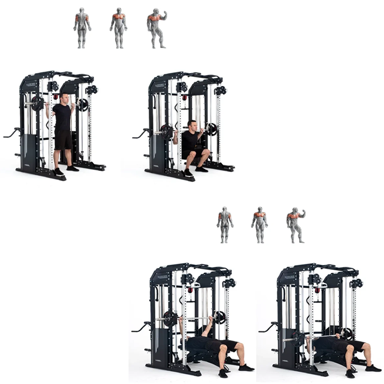 VIKING X6 Functional Trainer | Smith | Cage System Package - Image 16