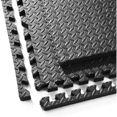 EVA Fitness Floor Mats 2'x2'x1/2" - 4 pcs - Image 2