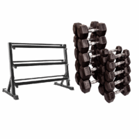 5-50 Dumbbell Set with Rack
