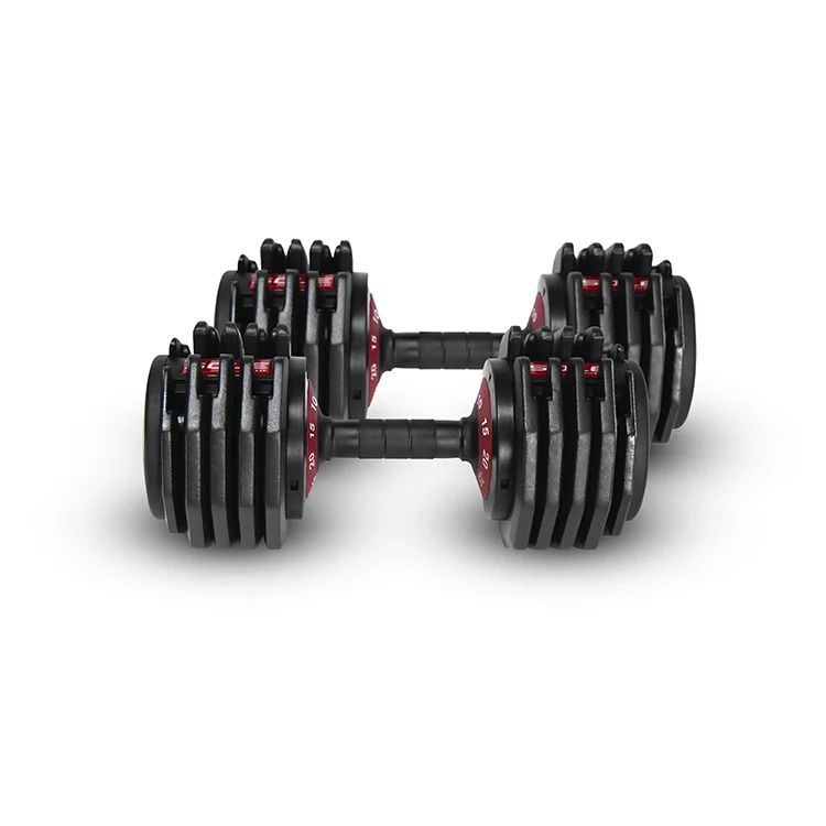 SOLE Adjustable Dumbbell Set (2 x 55lb) - Image 3